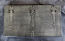 1931 SilverSeal Tarnish Proof Silverware Chest Storage USA Purple Felt Inside