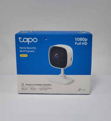 TP-Link Tapo 1080P Indoor Security Camera for Baby Monitor, Dog Cam (Tapo C100)