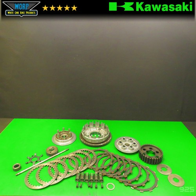 #ad #ad OEM 1990 KAWASAKI NINJA ZX7 ZX750H CLUTCH BASKET INNER HUB BOSS PRESSURE PLATE $95.00