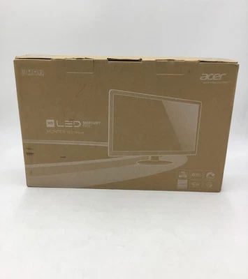 Acer S200HQL 19.5" HD LED Monitor 1600x900 VGA DVI Black New Open Box - Image 1 of 4