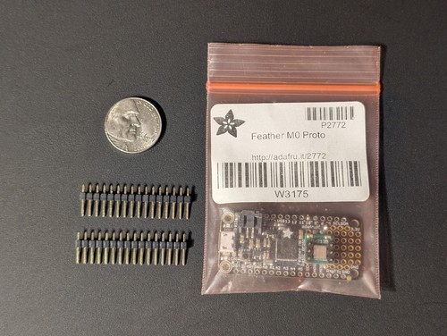 Adafruit Feather M0 Microcontroller With MEMSIC 2125 Accelerometer