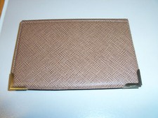 Business or Credit Card WALLET  Photos BROWN new