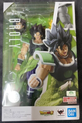 BANDAI S.H. Figuarts Broly Dragon Ball Super SHF Action Figure New