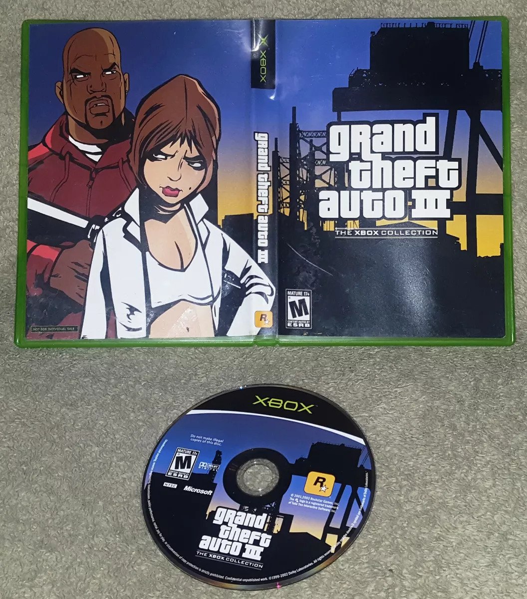 Grand Theft Auto IIl XBOX Game For Sale