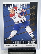 2019-20 Upper Deck Shooting Stars- BRENDAN GALLAGHER- Canadiens