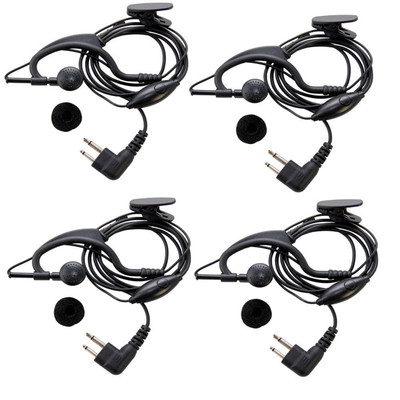 4x Hands Free Headset for Motorola DTR550 RDV-5100 RDV-2020 RDU-2020