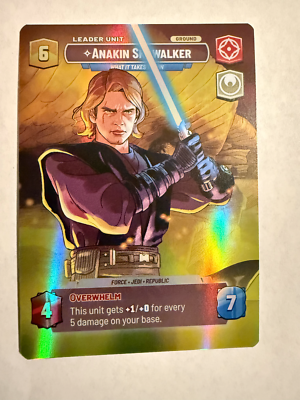 Anakin Skywalker‒What it takes to win SHOWCASE TWI-269 SWU