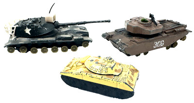 BLECHSPIELZEUG CENTURION TANK Mk.III - Nr. WT-306 + WT. 305 M60 AI + No. 9018