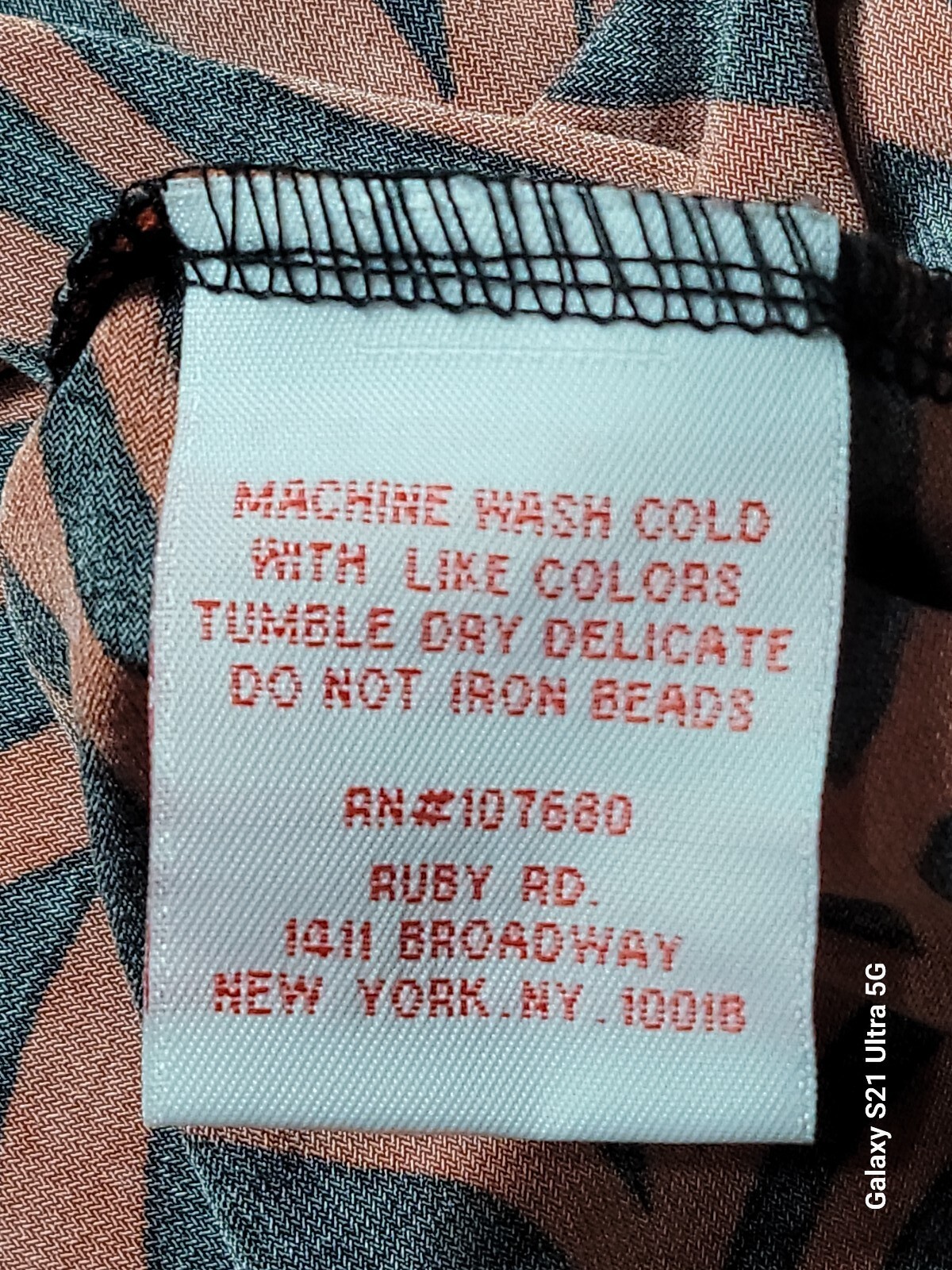 WOMENS SIZE L RUBY RD BLOUSSON PULLOVER BLOUSE RE… - image 10