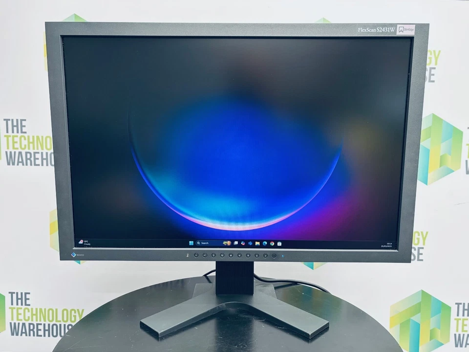 Eizo FlexScan S2431W Monitor 24" Full HD+ 1920 x 1200 Colour Accuracy with Stand - Image 2 of 4