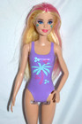 MATTEL 2021 BARBIE COLOR REVEAL, SUNSHINE & SPRINKLES DOLL / PALM TREE SWIMSUIT — photo 2