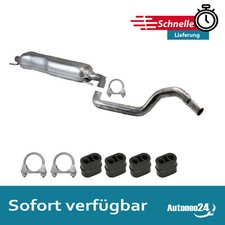 Mittelschalldämpfer für Opel Zafira A, B 1.6 & ab. 2003 Auspuff