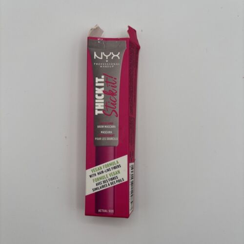 NYX MAKEUP Thickening Brow Mascara Eyebrow Gel - Cool Blonde - Open Box