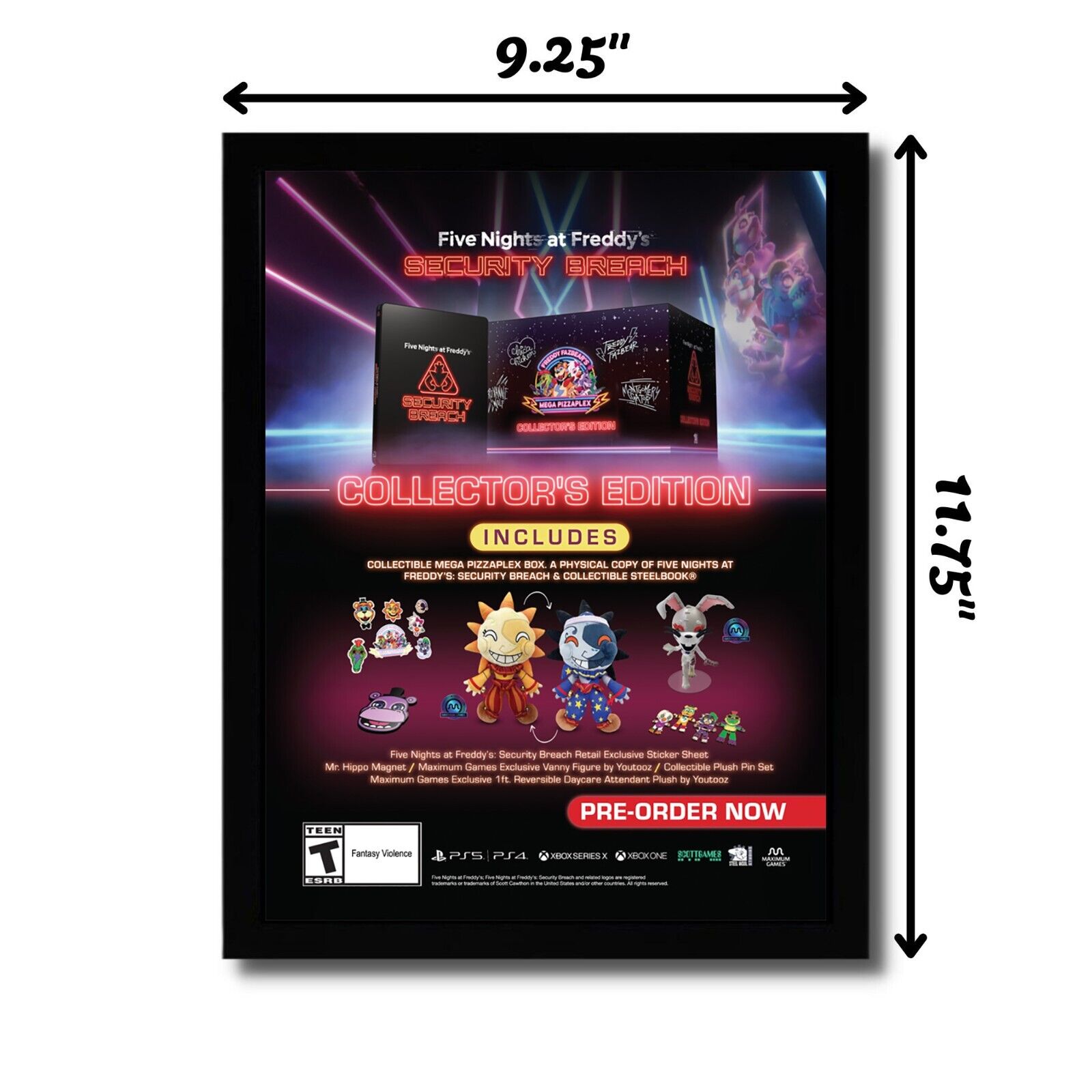 Five Nights At Freddy's: Security Breach To Get Physical Release