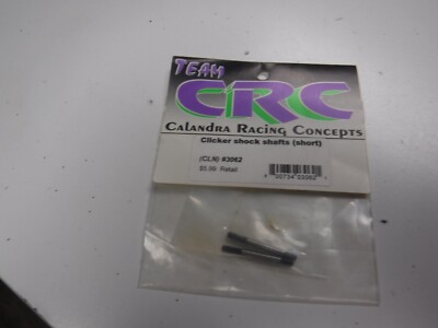 NEW Team CRC Calandra Racing Products 3062 Clicker Shock Shafts Short NEW