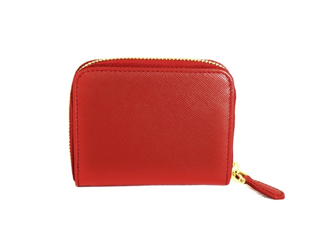 saffiano leather coin purse