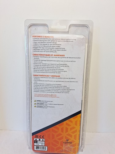 Tempo 711K Professional Tracing Kit 200EP-G Tone Probe 77GX Tone Generator & Bag - Picture 4 of 5