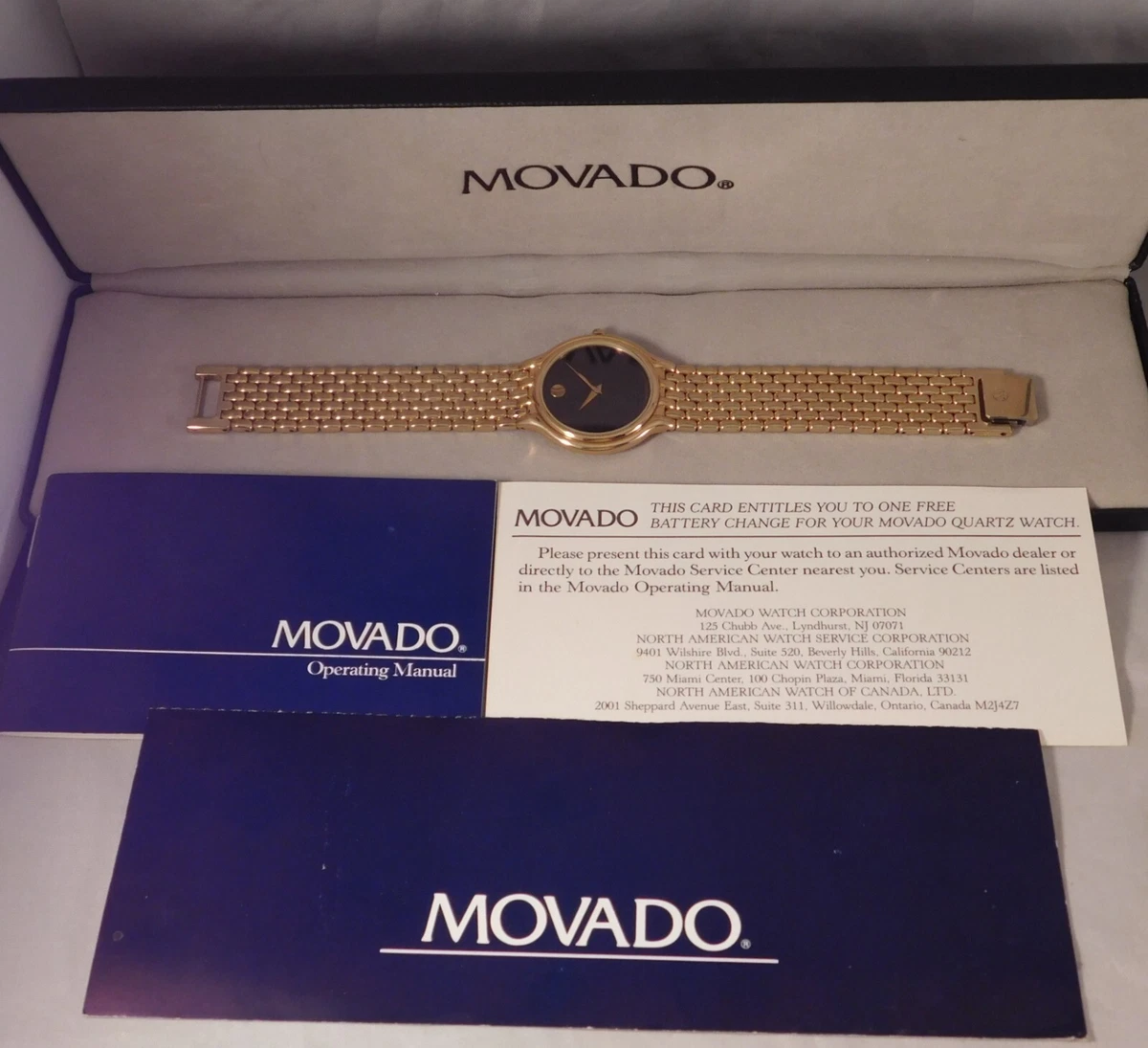 Authorized movado sales repair near me