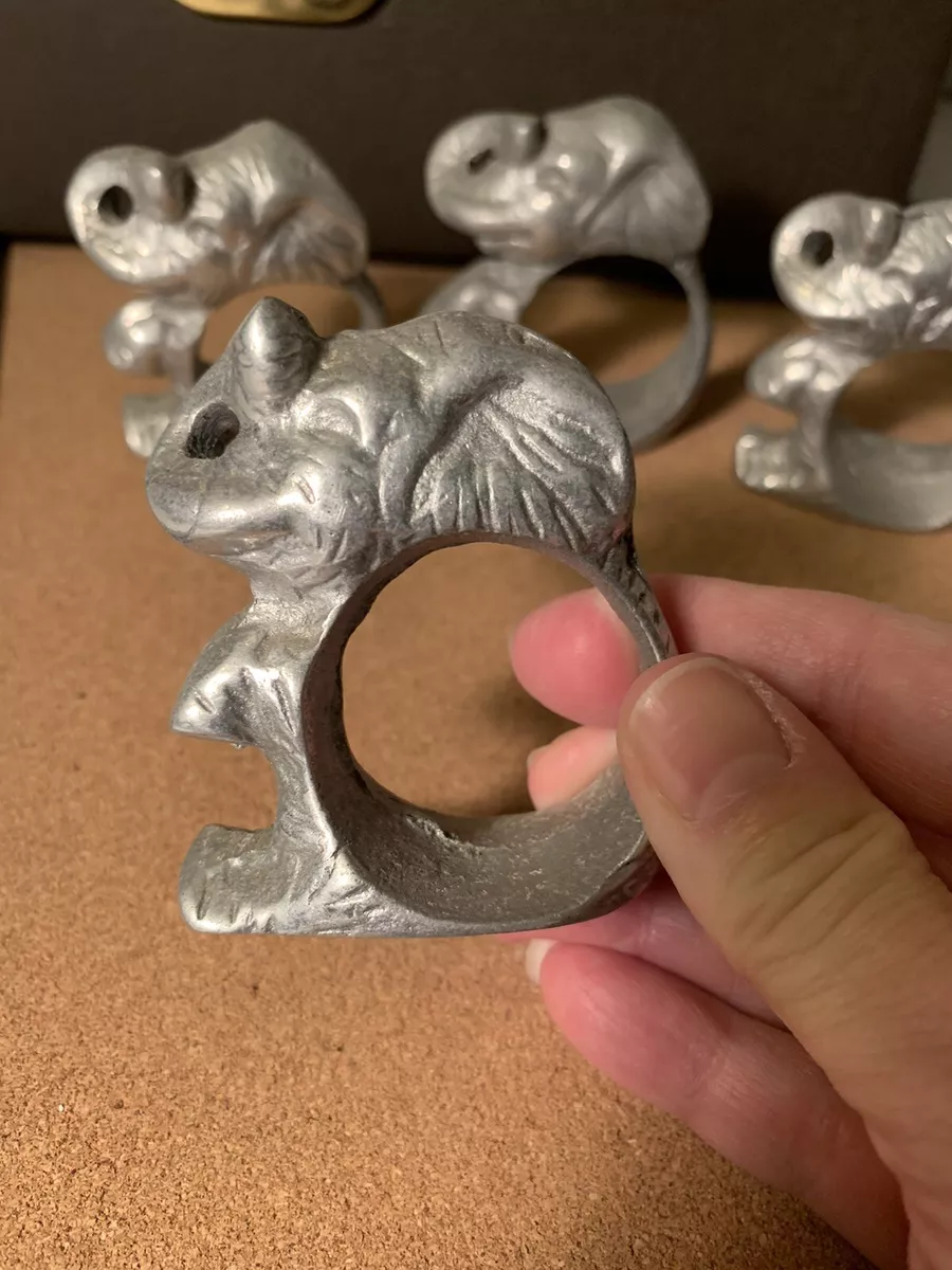 Elephant shop napkin rings