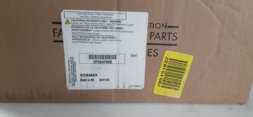 Whirlpool D7824706Q Ice Maker