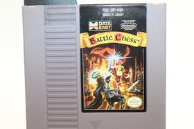 Nintendo Battle Chess NES - Data East - NES-C6-USA - Made in Japan - Rev A