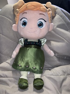 EUC Disney Store Babies Baby Anna Plush Dolls Z6