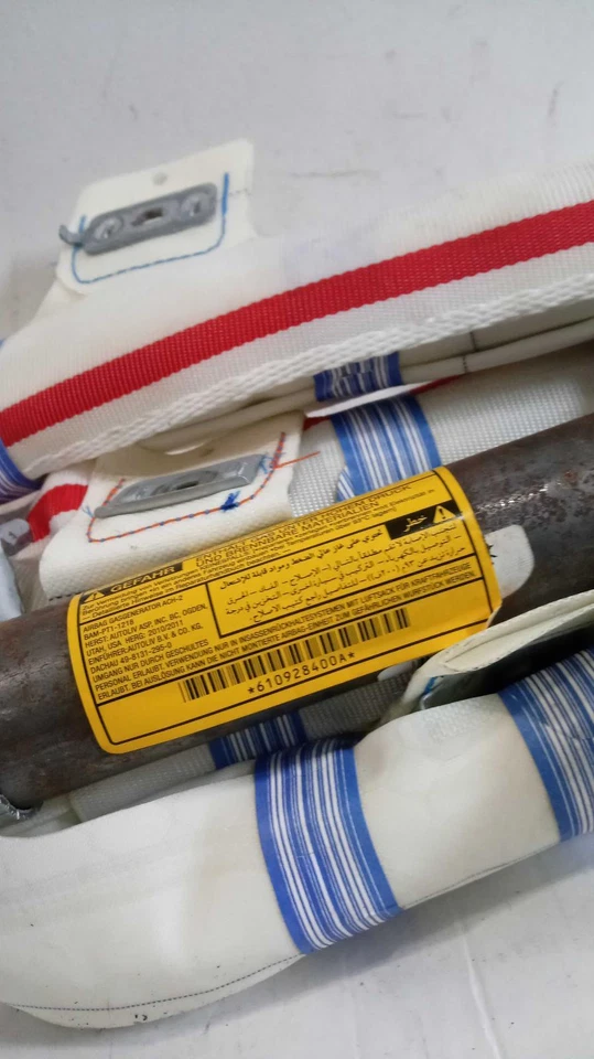 Used Left Curtain Air Bag fits: 2011 Toyota Rav4 driver roof Left Grade A Foto 2 de 4