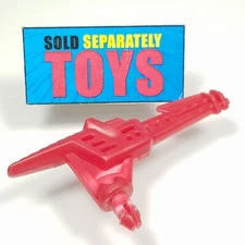 MOTU Roton red GUN laser blaster weapon accessory part He-Man vtg 1984
