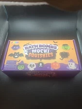 Halloween Witch Cauldron Themed Bath Bomb with Mochi Squishy 8 Packs Bombs
