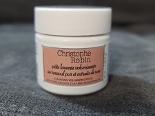 2x Christophe Robin Cleansing Volumizing Hair Paste W Rassoul Clay Rose 40ml