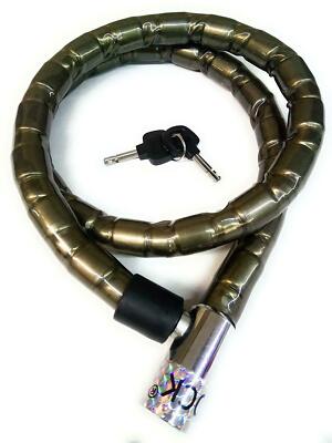 Kettenschloss 120cm Ø 22mm Panzerschloss Phyton Stahl Motorrad Moped Fahrrad S51