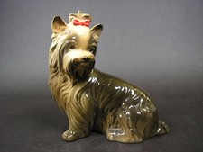 GOEBEL KERAMIK FIGUR*DOG FIGURINE*HUND*YORKSHIRE TERRIER*VINTAGE*SELTEN*