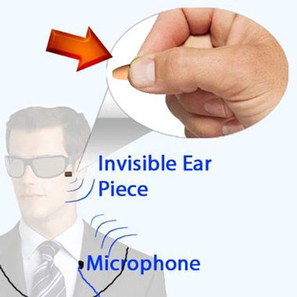 Invisible Hidden Small Mini Nano Tiny Earpiece Bug Mobile Phone Cheat Exam
