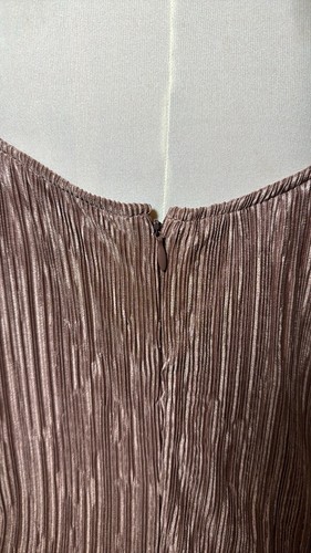 COLDWATER CREEK 2 Piece Embellished Evening Formal Dress & Jacket BRONZE/ SIZE 8 - Picture 15 of 16