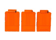 NERF 6 Round Capacity AMMO CLIP LOT OF 3 - Pre Owned- Free Shipping