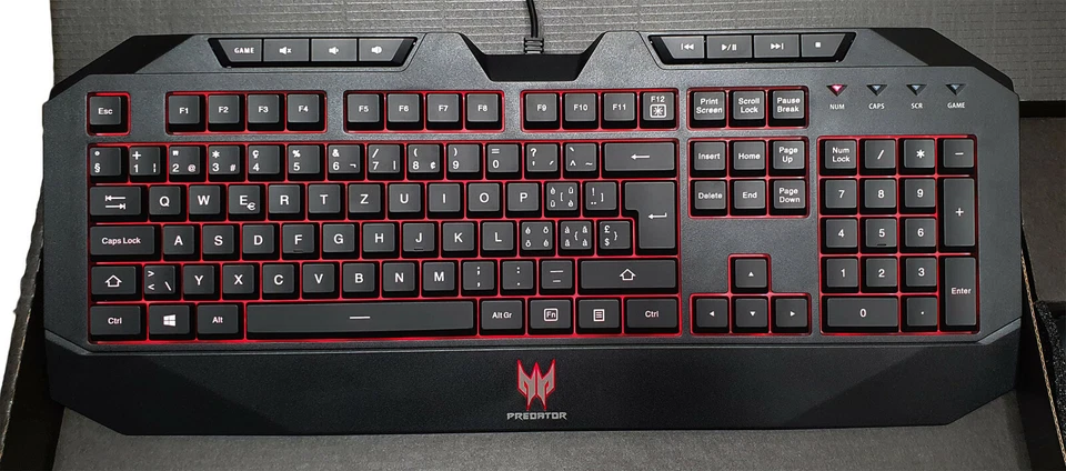 Acer Predator Gaming Keyboard and Mouse Keyboard and Mouse Set for PC Computer - Image 3 of 4