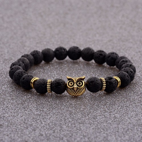 Piedra Natural Cuentas Ojo de Tigre Cabeza de Buda Mujeres Hombres Yoga Energía Pulseras Regalo - Imagen 74 de 232