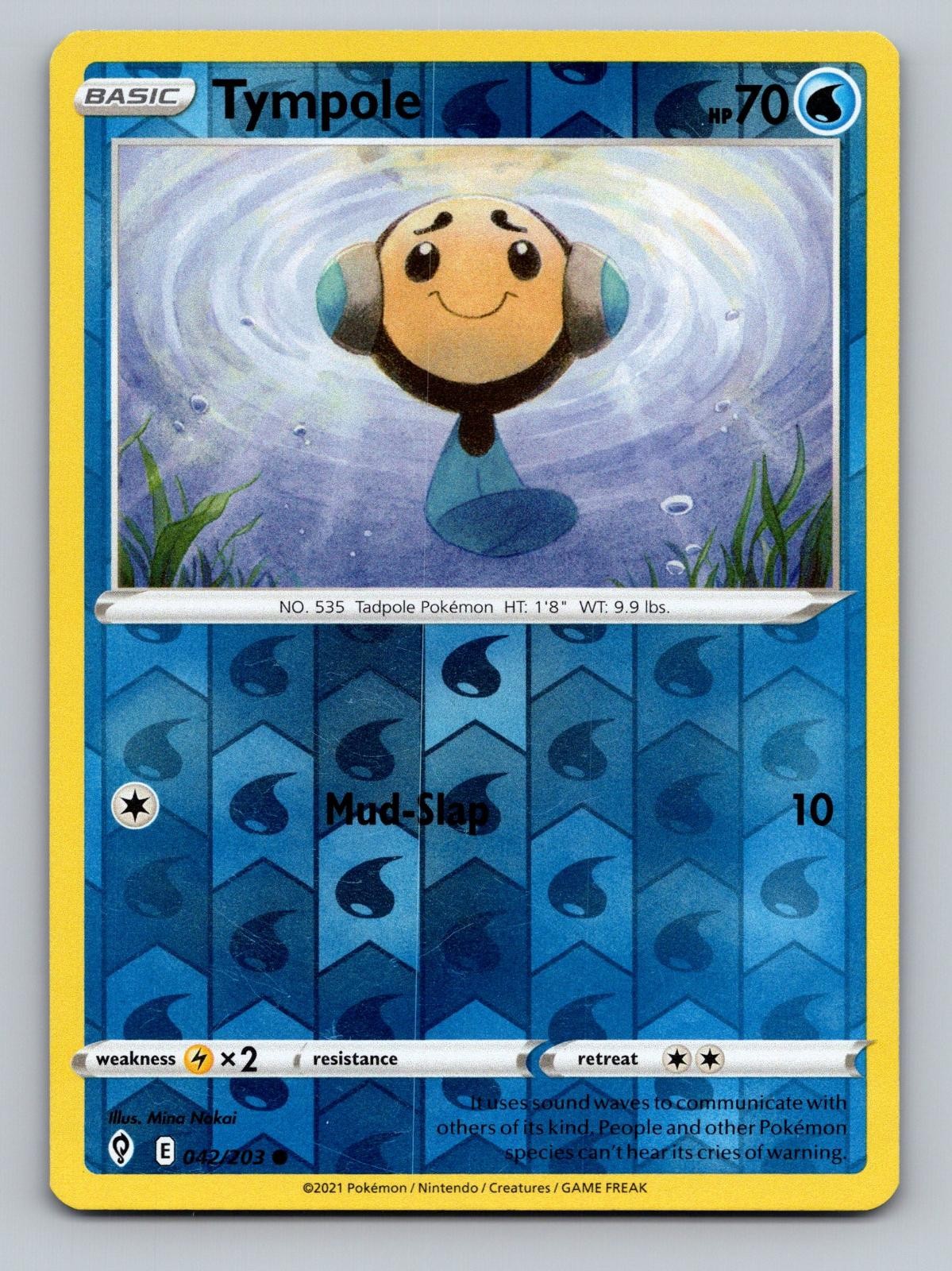 Tympole 042/203 Common Pokemon Reverse Holo