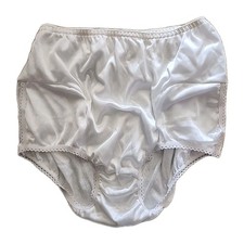 Vintage Sport Majtki POC-A-BALL Damskie Białe Nylonowe Kieszenie Majtki tenisowe Nowe z metką rozmiar 6