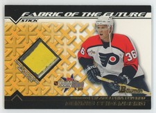 2002-03 Bowman YoungStars Fabric of the Future - Stick Dennis Seidenberg