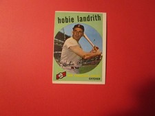 1959   TOPPS#422  HOBIE LANDRITH  GIANTS     EXMT  (OC)