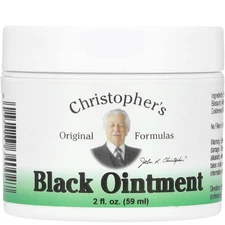 Dr. Christopher's Original Formulas Black Ointment - SKIN RELIEF - 2 oz  12/2033