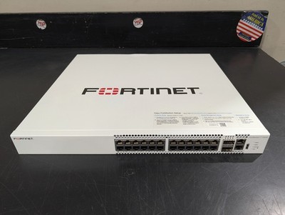 Fortinet FortiSwitch FS-T1024E 24 port Gigabit Managed Switch