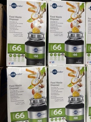NEW InSinkErator Model 66 Food Waste Disposer 3/4 HP 220-240V !!!!