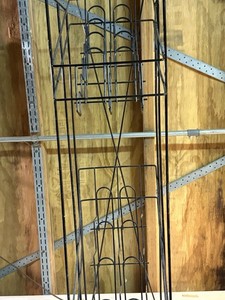 39 Inch Tall Magazine Rack, 10 Inches Wide, 14 Inches Deep