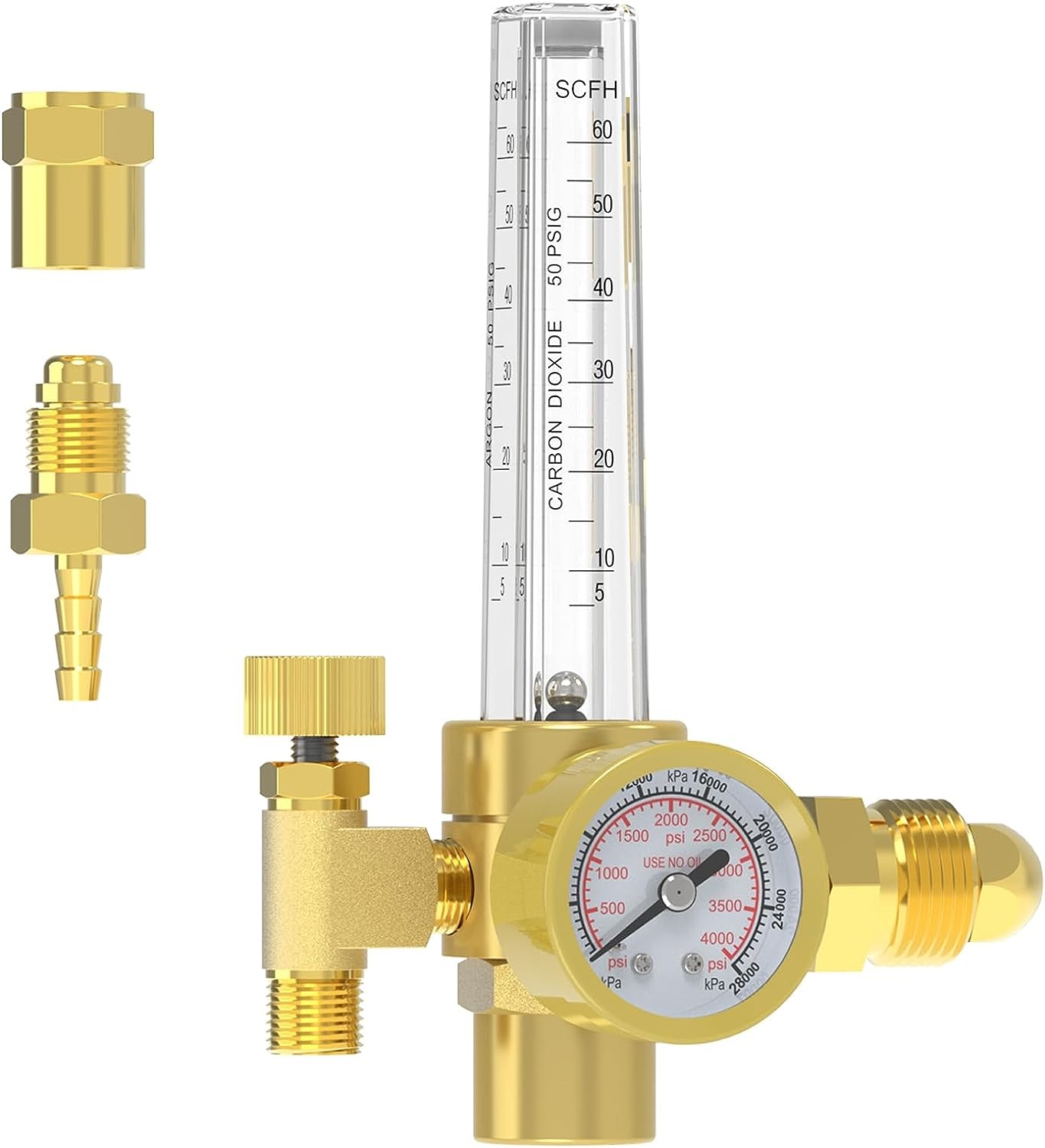 YesWelder Argon/CO2 FlowMeter Regulator for TIG/MIG Welding