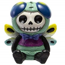 Furrybones Skeleton in Dragonfly Costume Figurine