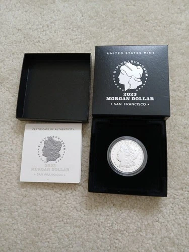 2023 Morgan Dollar Proof- San Francisco - OGP & COA
