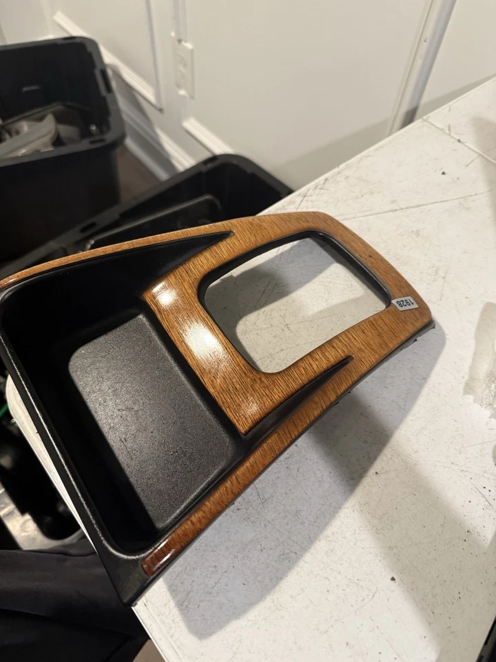 1998-2002 Subaru Forester авто пола переключатель ободок черный w/дерево зерно оригинальный 2001 - Изображение 2 из 4