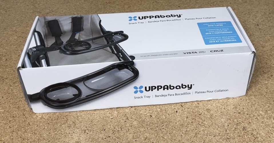 New! * UPPAbaby Stroller Snack Tray for VISTA CRUZ ALTA Models 2015-Later